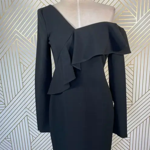 Black Halo Tava Mini Dress in Black