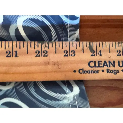 Jack Smith Women's Long Sleeve Polo Shirt Abstract Print Golfing Top Blue