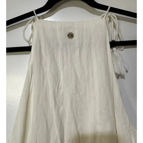 Rip Curl Rip Women's Curl Shae Dress Cream Ivory Size XL NWT Vacation Beachy Casual Dress