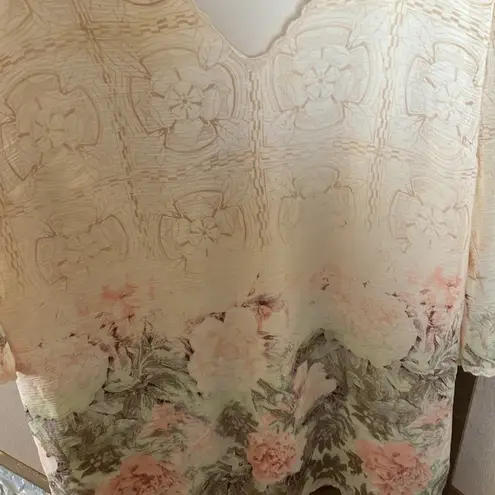 Apostrophe summery Blouse with Relaxed Fit 24-26w