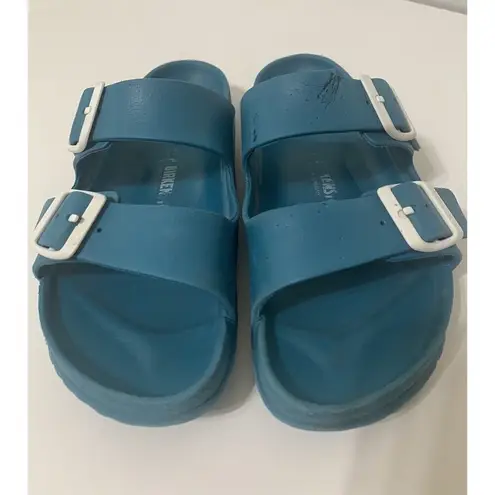 Birkenstock  Arizona Eva Sandals Women's Size EU 40N US 9-9.5 Turquoise Slides