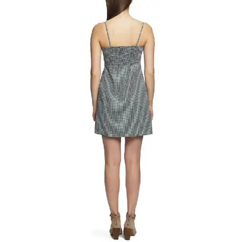 1. State  Black/White Check Print Mini Dress NEW Size 8