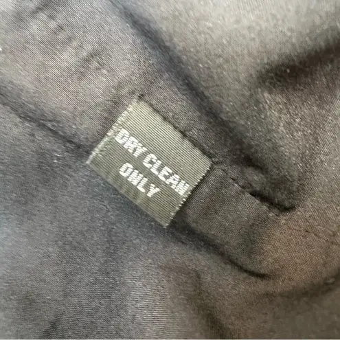 ROAM | Valencia Satin Black Slip Formal Midi Dress Size XS Cocktail Party