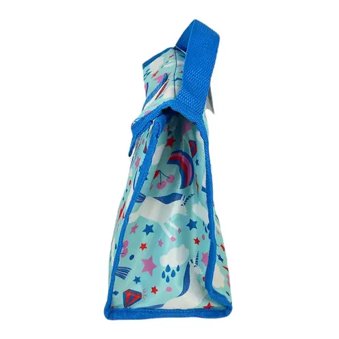 Everyday Living Unicorn Lunch Bag, Blue, Red, Pink, White