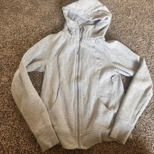 Lululemon Women’s  Scuba Hoodie Heathered Core Light Grey