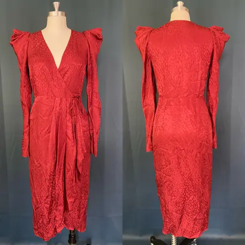 A.L.C. Carolina Silk Wrap Dress