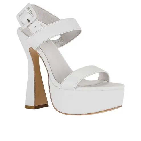 Raye Rush High Heels in White 10 With Box Womens Platforms