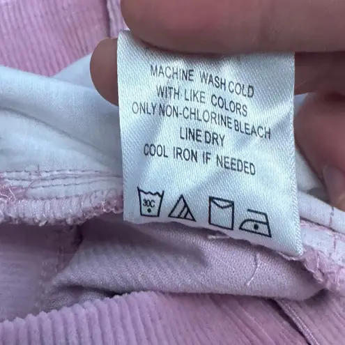 Tyler Boe NWOT Wide Leg Pink Corduroy Pants Women’s Size 6