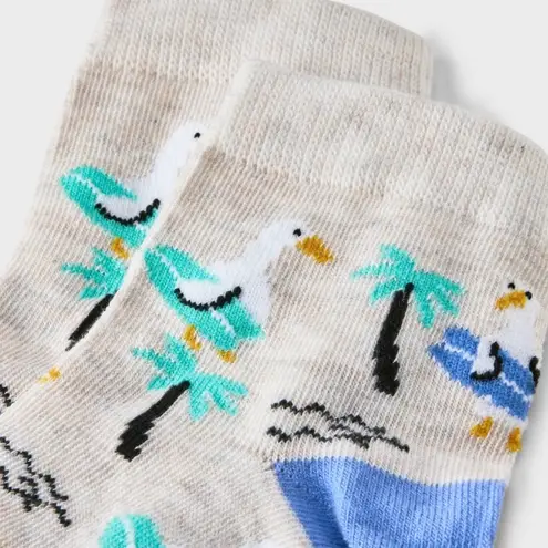 Hello Socks Surfing Geese Ankle Socks Women’s 4