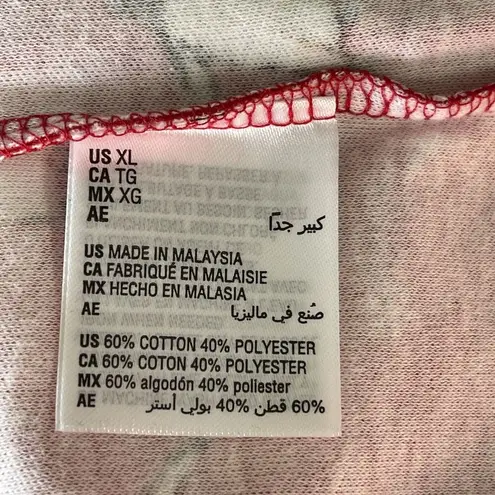 Karen Scott X-Large Top Holiday Penguins Snowflake Long Sleeve Stretch Mock Neck