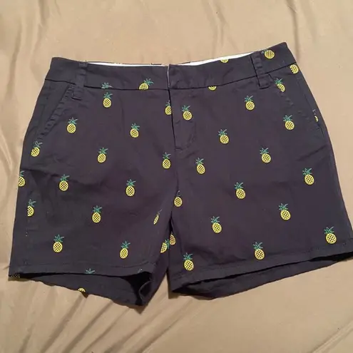 Marc New York Cotton Pineapple Print Shorts