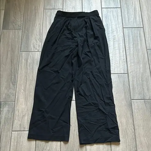 Dynamite Black Dress Jumpsuit with Wide-Leg Design