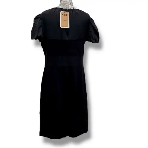 NWT NUE by Shani Size 12 Black Dress Built