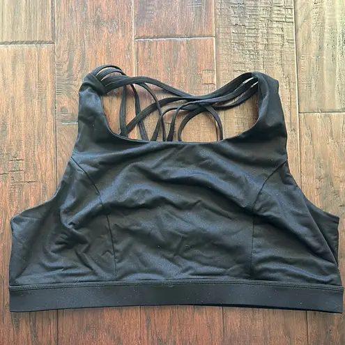 Torrid  Active Strappy Sports Bra Black Size 3