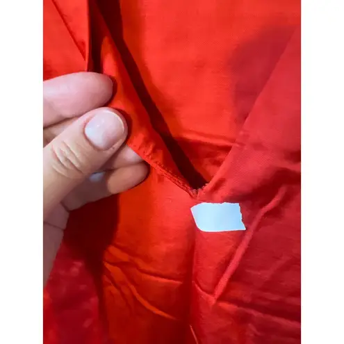 By Malene Birger Sz 36 4 Red Mavise Sleeveless V