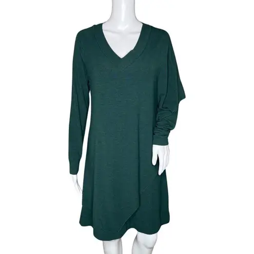 Soft Surroundings Soft Surroundings Dress Womens XS Jewel Green Marla Dress Layered Lagenlook