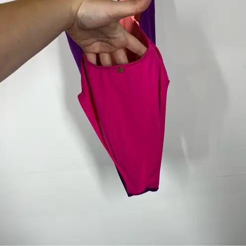 Flaw NWT B. Swim The Boss One Piece Swimsuit Size XS Purple