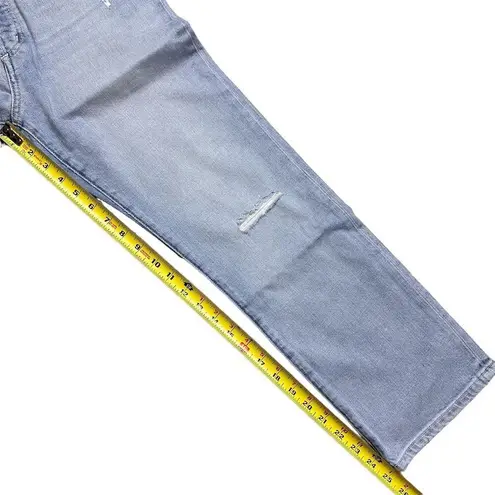 NWT Daily Blue Women's Hype Classic Cropped Jeans Size 27 Distressed Denim