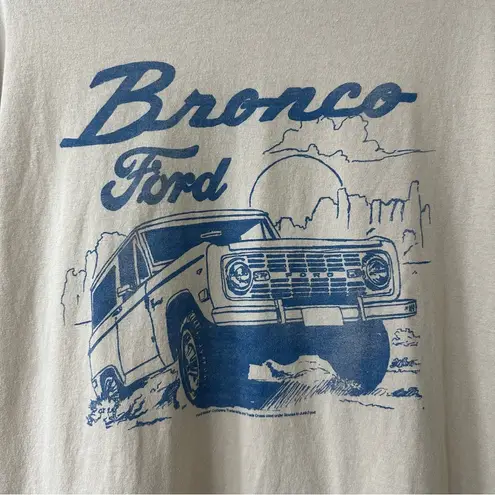 Junk Food x Altar'd State Ford Bronco Graphic Tee, Beige, Size Small, NWT Tan