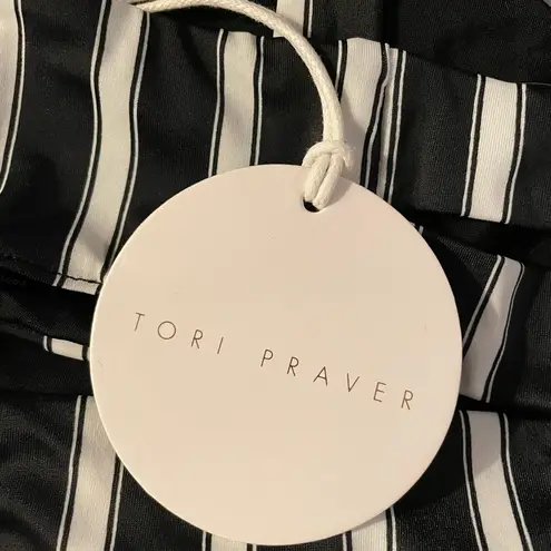 Tori Praver Swimwear New! Tori Praver Deja Striped Bikini Top