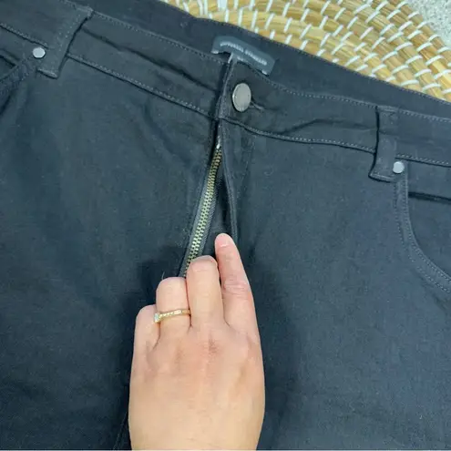 Universal Standard Seine High Rise Skinny Jeans 27” in Black Size 24/US 34