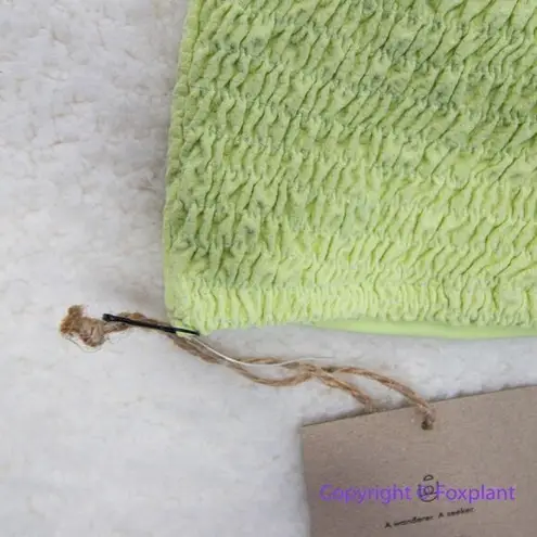 Stone Fox Swim NEW free people meadow bikini top pomelo pique, size L