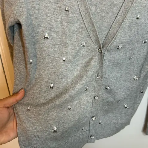 Elle Rhinestone Bejeweled Cardigan