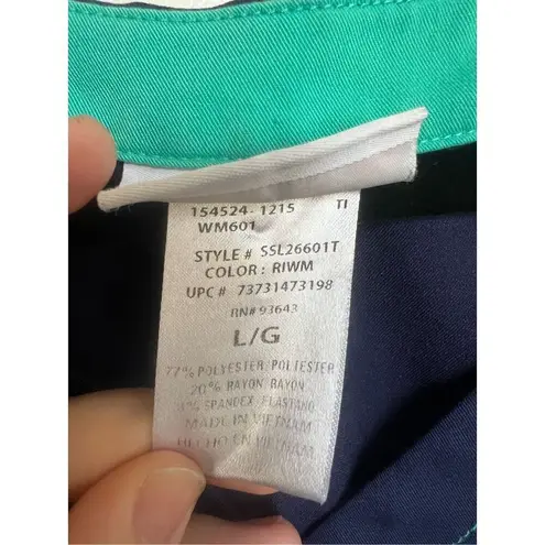 Scrubstar Blue Scrub Top Woman’s Size Large