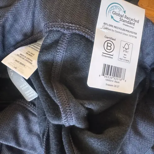 Mondetta Herringbone Straight Leg Fleece Pants Womens Large High Rise - Image 6