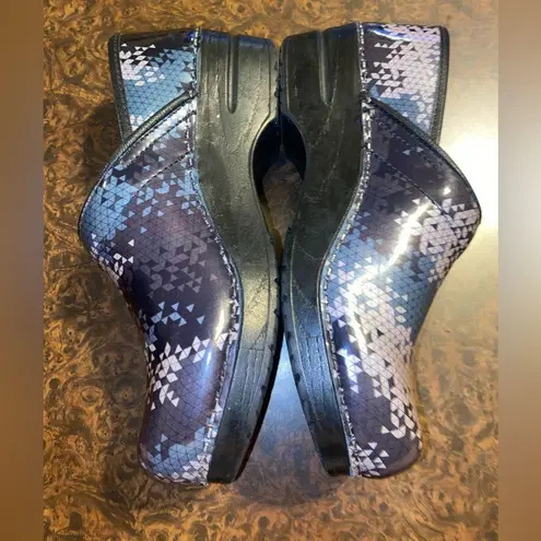 Sanita The Original Danish Clogs in Geometric Print