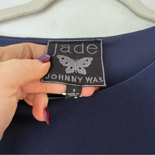 Johnny Was Jade by Astrid Mesh Midi Dress S NWT