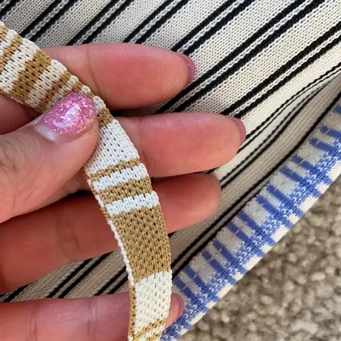 Zimmermann Zimmerman Jacquard stripe pouch