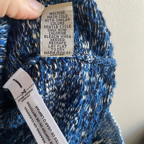 Ruff Hewn Blue Knit Sweater Shrug Size Petite Small