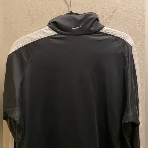 Nike  Grey & White Zip Up Track Jacket Size XL New Without Tag