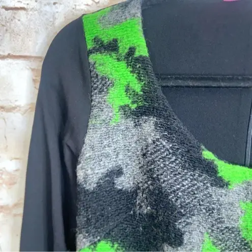 Save The Queen Wool Blend Dress Size Small Green