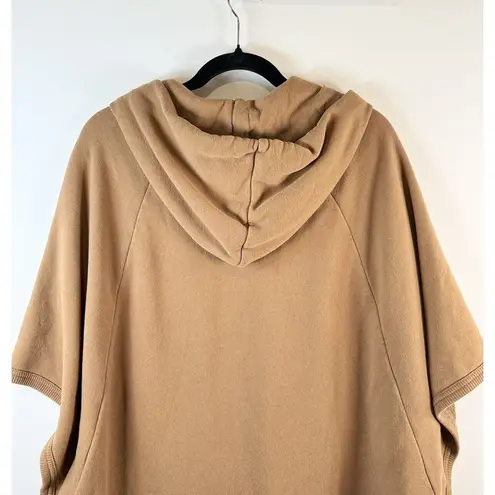 Wilfred Free Aritzia Womens Cape Brown Caron Hoodie Full Zip Poncho Casual Small - Image 7