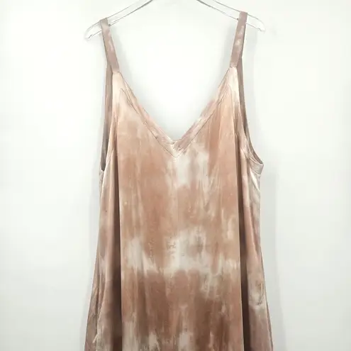 Lacausa Santi Jumpsuit in Dune Wash Pink Size XL