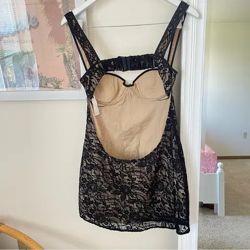 NEW Rumored Lover Boy Lace Sequin Mini Dress in Black Size Medium