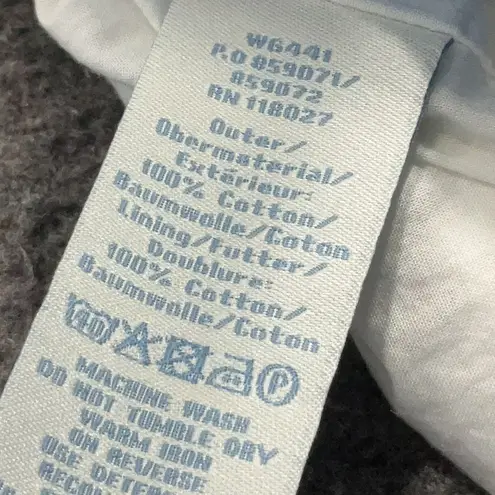 Boden White Ivory Embroidered Trim Pencil Skirt Romantic Retro Size 10 L Medium