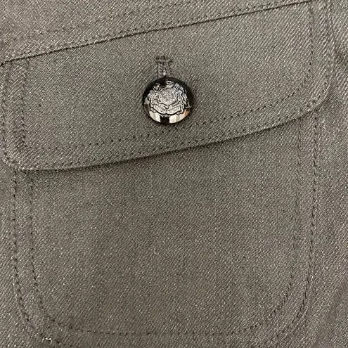 Ralph Lauren  Black Coated Sparkle Denim Jacket