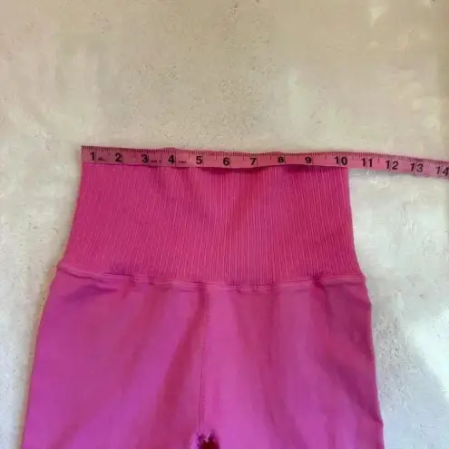 Free People  Good Karma Leggings Tropical Pink (Neon) size XS