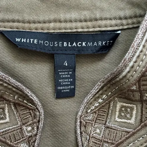 White House | Black Market  Jean Jacket Size 4