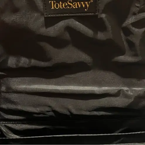 Tote Savvy Mini Crossbody Diaper Bag Black