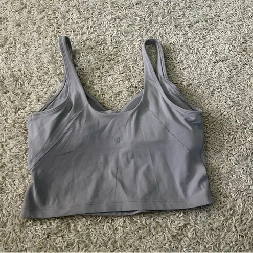 Lululemon  align tank iced iris size 10