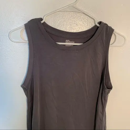 Gilligan & O’Malley Crewneck Tank Top Dark Gray