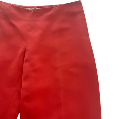 Emilio Pucci Firenze Made in Italy Orange Red Straight Leg Pants EU 40 US 6-8