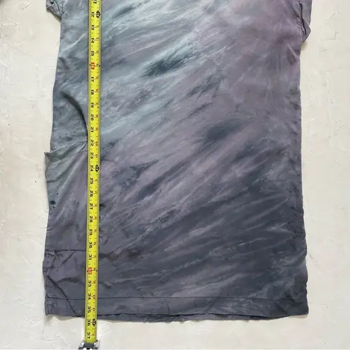 Gypsy 05 Ombre Straight Knee Length Silk Dress Size S