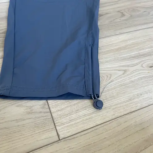 Avalanche Blue Ripstop Cargo Cinched Leg Drawstring Elastic Pants Size Large