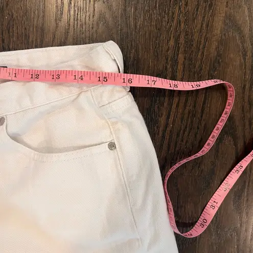 Calvin Klein Jeans White Jean Shorts Classic Style Size 10