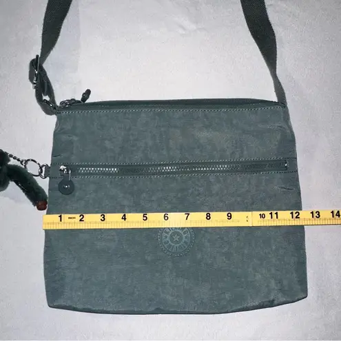 Kipling • Crossbody Bag Annabelle Double Zip Light Aloe Tonal Sage Green